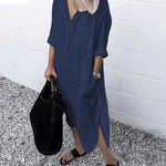 Elina Shirt Dress Elina Shirt Dress Louise Perrin Navy Blue 8 