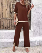 Aurelia Two-Piece Set Aurelia Two-Piece Set Louise Perrin Brown 8 