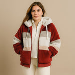 Amandine Cosy Jacket Amandine Cosy Jacket Louise Perrin Burgundy 8 